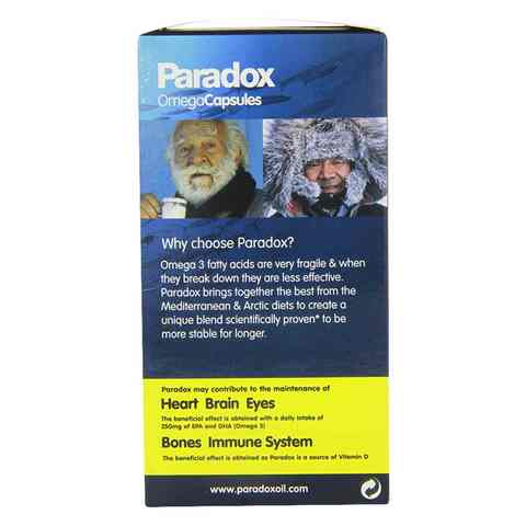 Paradox Omega 1000mg 30 Capsules Online | Carrefour Qatar