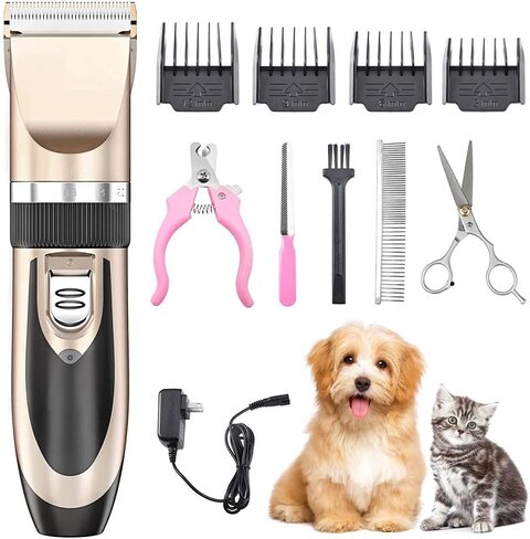 Buy Jjone Dog Shaver Clippers Low Noise Rechargeable Cordless