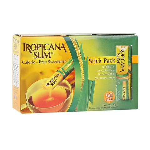 Tropicana Slim Sweetener Stick Pack 75g