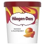 Buy Haagen Dazs Mango Raspberry Ice Cream 460ml in UAE