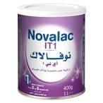 Buy Novalac IT 1 Anti-Constipation Infant Milk Formula 0-6 Months 400g in UAE