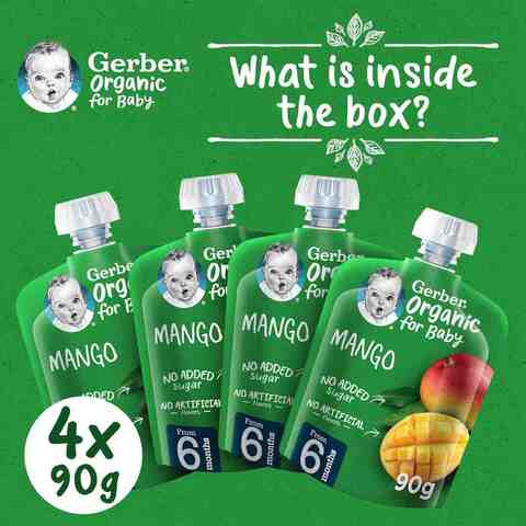 Gerber mango hot sale baby food