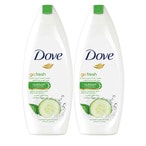 اشتري Dove Go Fresh Nutrium Moisture Cucumber And Green Tea Body Wash 250ml Pack of 2 في الامارات