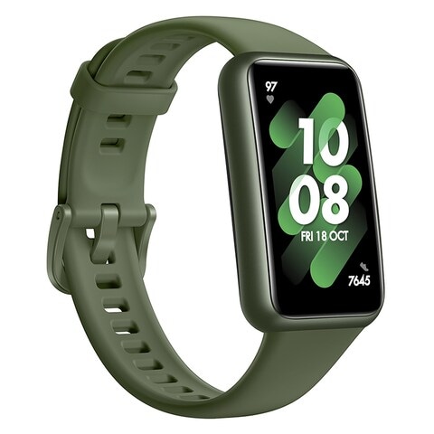 Buy Huawei Band 7 Fitness Tracker GPS Wilderness Green 1.47inch Online -  Shop Smartphones, Tablets & Wearables on Carrefour UAE