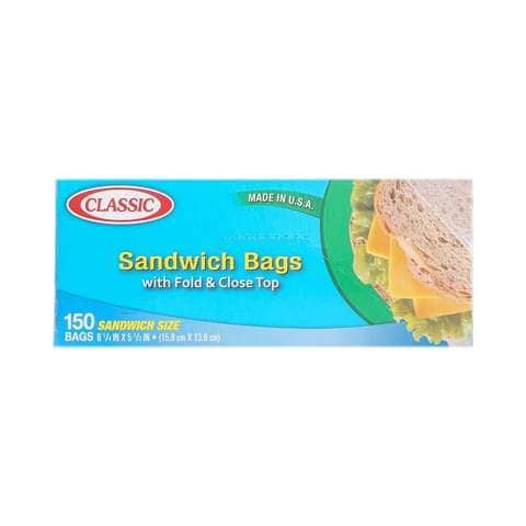 Classic Sandwich Bags 150 Bags