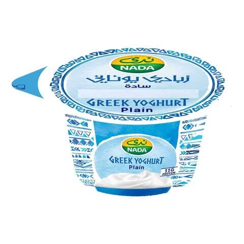 نحت مستقر كاوية  Buy Nada Plain Greek Yoghurt 160g Online - Shop Fresh Food on Carrefour UAE