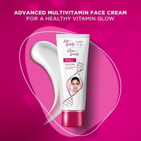 Fair Lovely Face Cream with VitaGlow Advanced Multi Vitamin for