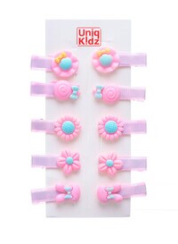 Baby Girls Hair Clip Pack of 10