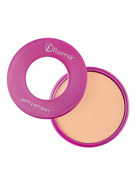 Flormar Pretty Compact Blush On P115 Coral & Beige 14G
