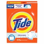 Buy Tide Semi-Automatic Laundry Detergent Powder Original Scent  2.5kg  in Saudi Arabia
