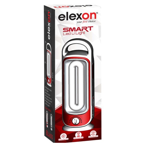 Elexon Smart Rechargeable LED U Emergency Lamp