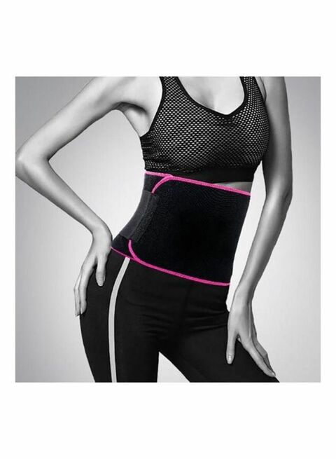 Buy Generic Adjustable Belly Trainer Waist Gym Belt S:19*100 M:20*105 L:23*117cm  Online - Shop Health & Fitness on Carrefour UAE