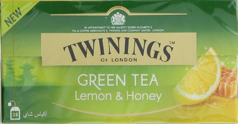 Twinings Green Tea Lemon &amp; Honey 25 bage &times; 1.6 g