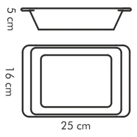 TESCOMA SERVING BAKING RECT 622014