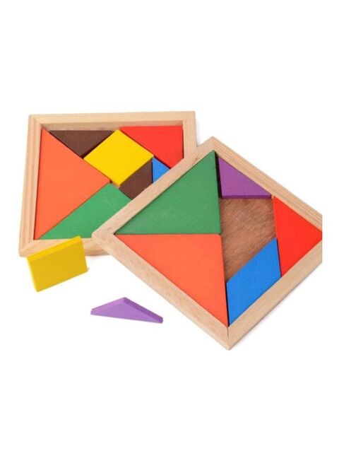 لعبة خشبية تعليمية بشكل هندسي