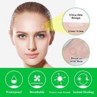 Breylee Acne Pimple Patch Stickers Acne Treatment Pimple Remover Tool Blemish Spot Facial Mask Skin Care Waterproof 22 Patches