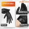 Falcon Nitrile Gloves - Black Powder Free - 100 Pieces (Extra Large)