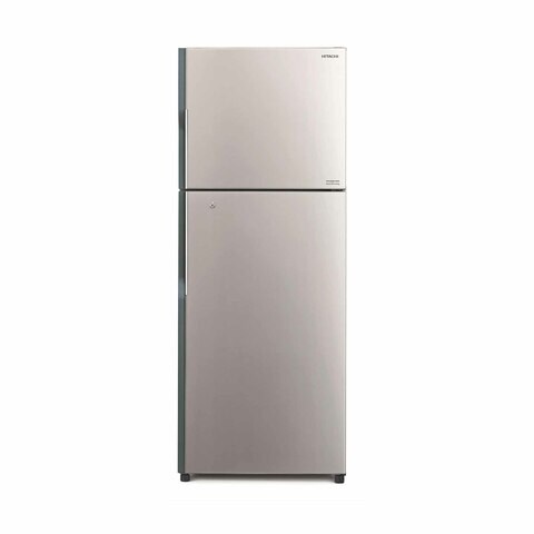 Hitachi Fridge RH380PK7KBSL 380 Litre Silver (Plus Extra Supplier&#39;s Delivery Charge Outside Doha)