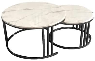 Metal round coffee deals table