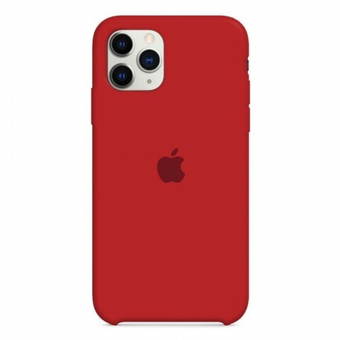 Silicone Case Cover for iphone 12/12 Pro - Red