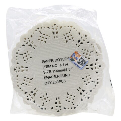 Round Paper Doyleys 4.5 Inch x 250 Count