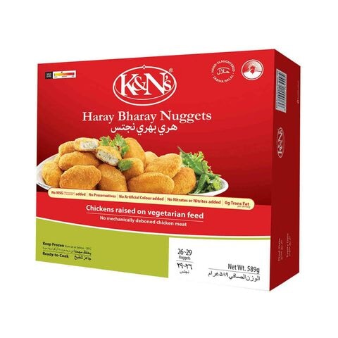 K&amp;N&#39;s Haray Bharay Nuggets 589g