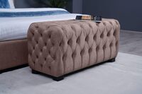 PAN Home Home Furnishings Emirates Alpha Bench Chanel Pink