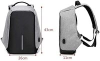 Generic Tool Bag Anti Theft Backpack Bag Hard Case 15.6 Inch Laptop Business With USB Charging Port And Water Repellent Bag For Men Women