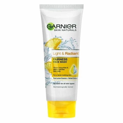 Garnier Skin Naturals Light And Radiant Fairness Face Wash White 100ml