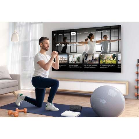 TCL 85-Inch 4K Google Smart QLED TV 85C645 Black