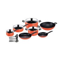 Tefal Simply Chef Cookware Set Orange 15 PCS