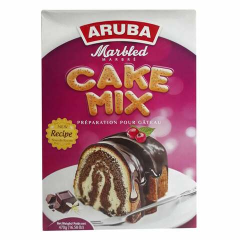 Aruba English Marbled Cake Mix 470g