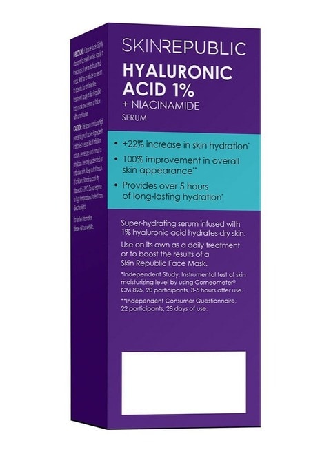 Skin Republic Hyaluronic Acid And Niacinamide Face Serum 30ml Pack Of 3