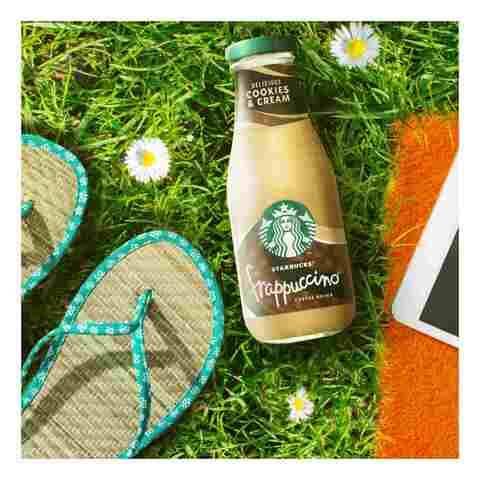 Starbucks Frappuccino Cookies &amp; Cream Coffee Drink 250ml