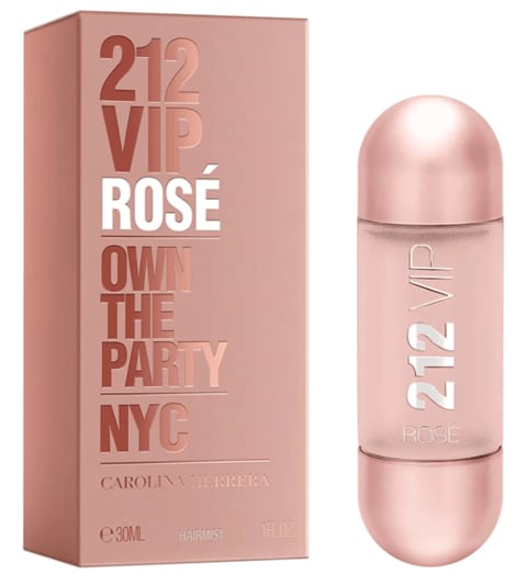 Carolina Herrera 212 VIP Rose Hair Mist For Women - 30ml