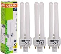 Osram Home Decorative High Quality and Durable 13 Watts 4 Pin Day Light CFL Bulb (Pack of 3) - White