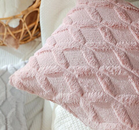 2 PCS Of Throw Pillow With Extra Comfort And Fluffy Material With Soft Handfeel