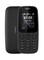 Nokia - 105 Dual SIM Black 4MB 2G