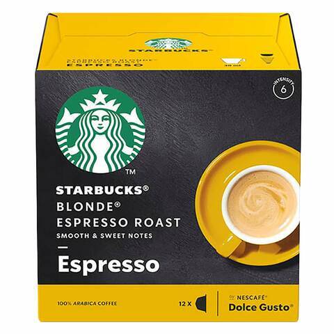 New Starbucks Caffe Latte By Nescafe Dolce Gusto Coffee Pods | 12 Pods  121.2g 