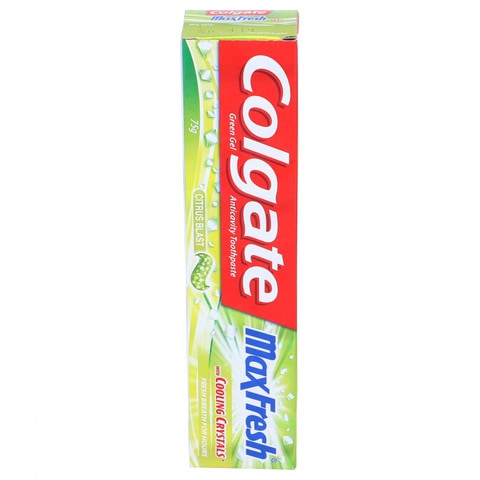 Colgate Max Fresh Green Gel Anti Cavity Toothpaste 75 gr