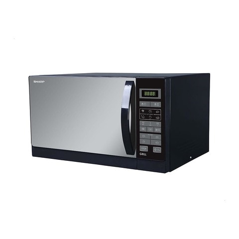 Sharp Microwave Oven with Grill - 25 Liters - 900 Watt - Black - R-750MR(K)