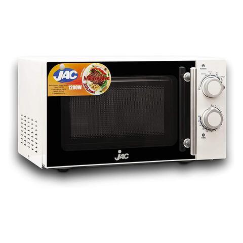 Jac Microwave Oven - 20 Liters - 1200 Watt - White - NGM-2002