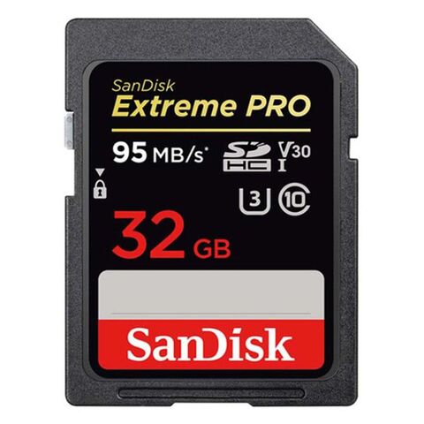 SanDisk Extreme PRO SDHC UHS-I Memory Card 32GB