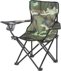 Rubik Folding Beach Chair Foldable Camping Chair with Carry Bag for Adult, Lightweight Folding High Back Camping Chair for Outdoor Camp Beach (Camouflage)