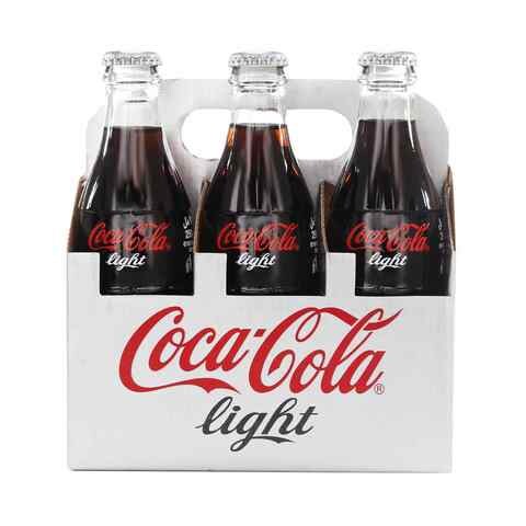 Coca-Cola Light Soft Drink Bottle 250mlx6
