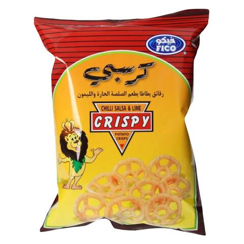 Buy Fico Chilli Salsa And Lime Potato Crisps 15g in Kuwait