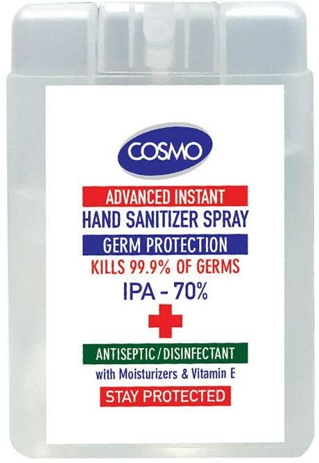 Cosmo hand deals sanitizer