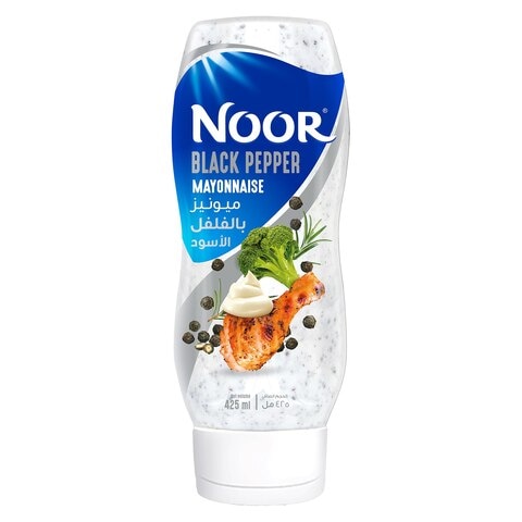Noor Black Pepper Mayonnaise 425ml