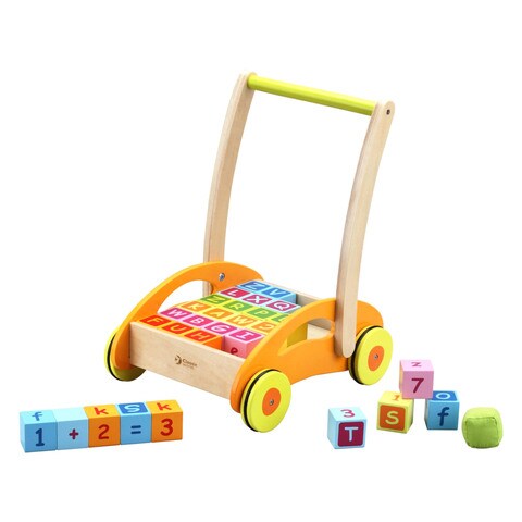 CLASSIC BABY WALKER WITH BLOCKS