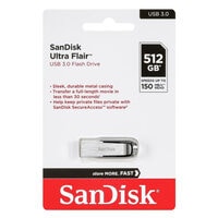 SanDisk Ultra Fair USB Flash Drive 512GB Silver